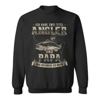 Angel Ich Habe Zwei Titel Papa S Sweatshirt - Geschenkecke