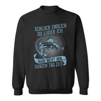 Angel Idea Father Fish Petri Heil Schlck Du Luder Sweatshirt - Seseable
