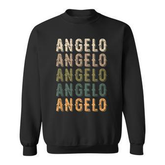 Angelo Personalized Reunion Matching Family Name Sweatshirt - Seseable