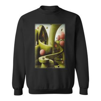 Angles Gone Mad Illogical Of A Beautiful House Sweatshirt - Monsterry CA