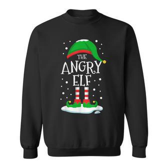 The Angry Elf Christmas Family Matching Xmas Group Sweatshirt - Monsterry CA