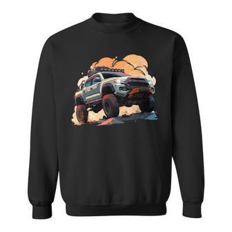 Anime Style Tacoma Truck Rig Sweatshirt | Seseable CA