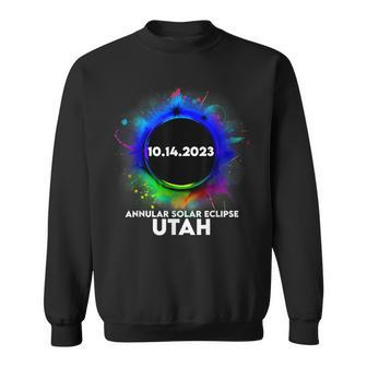 Annular Solar Eclipse 2023 October 14 Utah Sweatshirt - Monsterry
