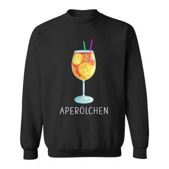 Aperölchen Spritz Summer Drink Cocktail Drink S Sweatshirt - Seseable