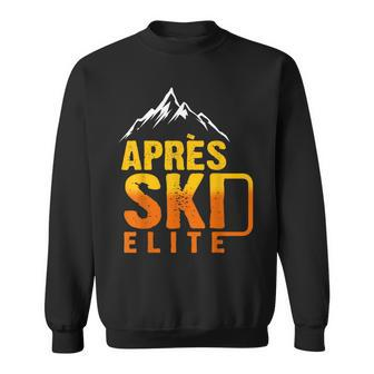 Apres Ski Elite Outfit Winter Team Party & Sauf Sweatshirt - Seseable