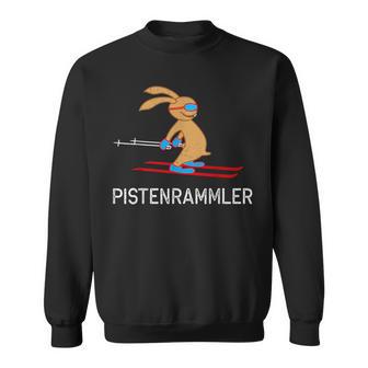 Apres Ski Party Hüttengaudi Ski Bunny Pistensau Sweatshirt - Seseable