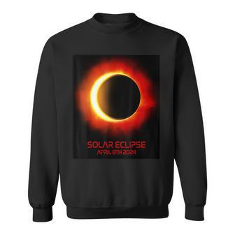 April 8Th 2024 Total Solar Eclipse 2024 Sweatshirt - Monsterry UK