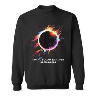 April 8Th 2024 Total Solar Eclipse 2024 Sweatshirt - Seseable