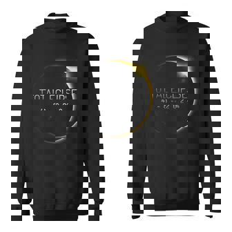 April 8Th 2024 Total Solar Eclipse Totality Solar Eclipse Sweatshirt | Mazezy