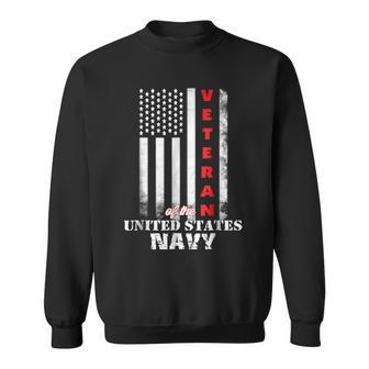 Armed Forces Us Navy Vintage Veteran Sweatshirt - Monsterry