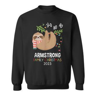 Armstrong Family Name Armstrong Family Christmas Sweatshirt - Seseable