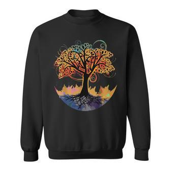 Artistic Tree Beautiful Nice Color Full Arts Magical Sweatshirt - Monsterry AU