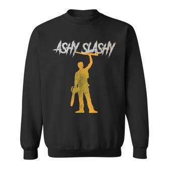 Ashy Slashy My Boomstick Shotgun Chainsaw Dead Evil Sweatshirt - Monsterry