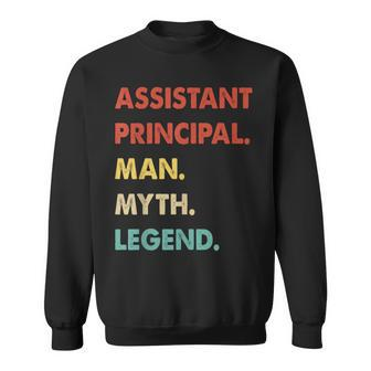 Assistant Principal Man Myth Legend Sweatshirt - Thegiftio UK