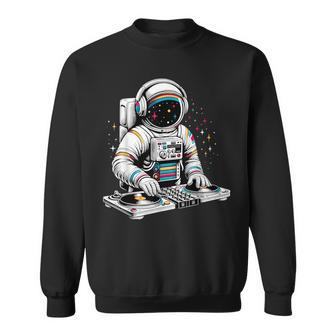 Astronaut Dj Planets Space Sweatshirt - Monsterry CA