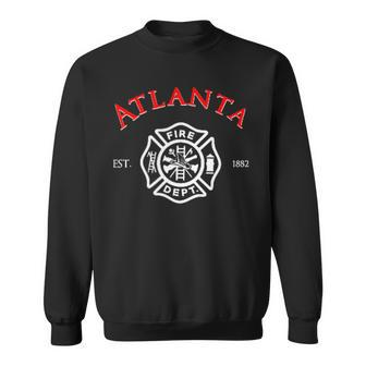 Atlanta Georgia Fire Rescue Department Firefighters Sweatshirt - Monsterry UK