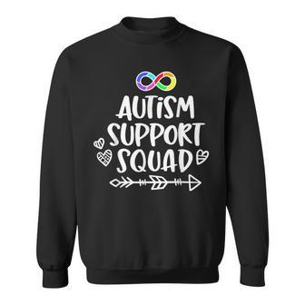 Autism Support Infinity Autistic Awareness Sweatshirt - Seseable