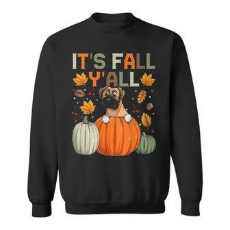 Autumn Boxer It’S Fall Y’All Fall Boxer Dog Sweatshirt | Mazezy