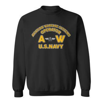 Aviation Warfare Systems Operator Aw Sweatshirt | Mazezy