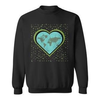 Awareness Earth Day 2024 Save Planet Environment Vintage Sweatshirt - Monsterry CA