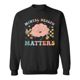 Awareness Mental Health Matters Mental Health Sweatshirt | Mazezy DE