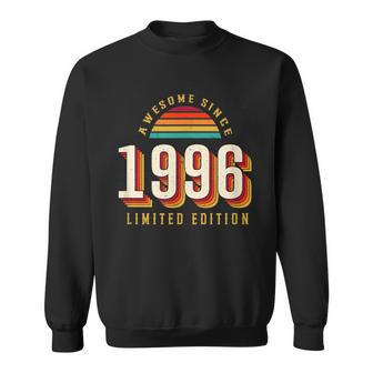 Awesome Since 1996 Limited Edition Retro Vintage Birthday Sweatshirt - Monsterry CA