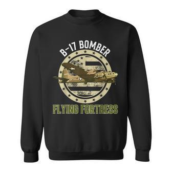 B-17 Bomber The Flying Fortress World War 2 Airplane Sweatshirt - Thegiftio UK