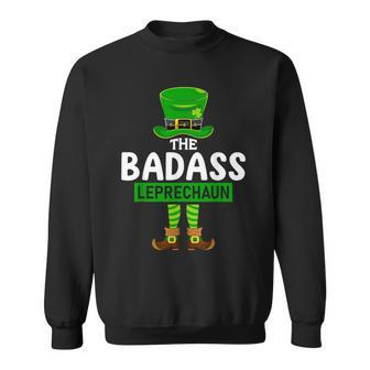 Badass Leprechaun Matching Family Lucky St Patrick's Day Sweatshirt | Mazezy