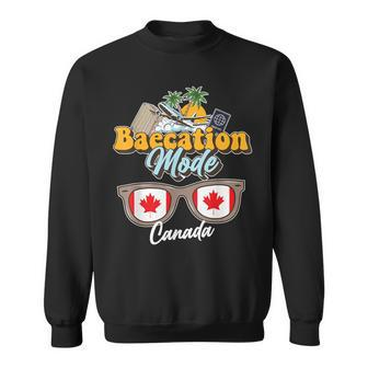 Baecation Canada Bound Couple Travel Goal Vacation Trip Sweatshirt - Monsterry