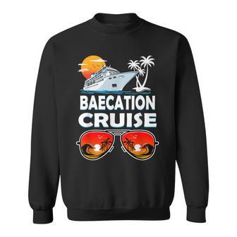 Baecation Cruise Couples Matching Vacation Ship Honeymoon Sweatshirt - Seseable