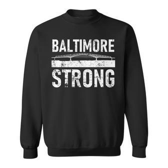 Baltimore Strong Francis Scott Key Bridge Sweatshirt | Mazezy