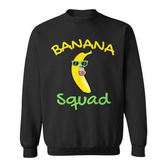 Banana Squad Food Summer Vacation Matching Fruit Lover Party Sweatshirt - Thegiftio UK
