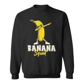 Banana Squad Dabbing Banana Food & Dab Sweatshirt - Monsterry DE