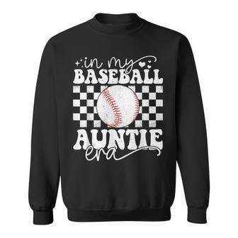 In My Baseball Auntie Era Baseball Auntie Mother's Day Sweatshirt - Monsterry DE