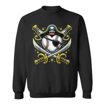 Baseball Pirate Sweatshirt - Monsterry