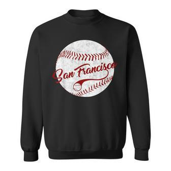 Baseball San Francisco Vintage Giant Ball National Pastime Sweatshirt - Monsterry AU