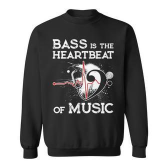 Bass Is The Heartbeat Sweatshirt | Mazezy