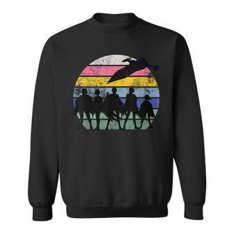 Battle Of The Planets Gatachaman G Force Vintage Sunset Sweatshirt - Monsterry UK