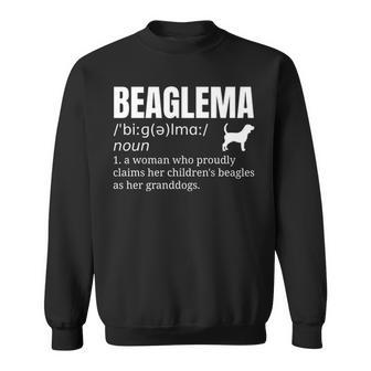 Beagle Grandma Grandmother Dog Sweatshirt | Mazezy