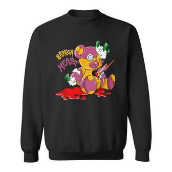 Bear Broken Heart Retro High Og Brotherhood 1S Matching Sweatshirt - Monsterry UK