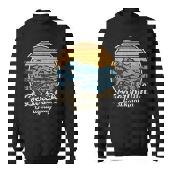 Beartooth Highway National Scenic Byway 212 Retro Sweatshirt | Mazezy