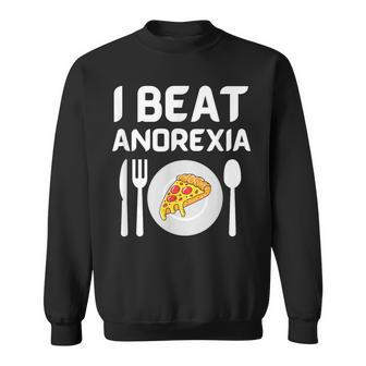 I Beat Survived Anorexia Awareness Sweatshirt | Mazezy