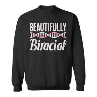 Beautifully Biracial Mixed Dna Strand Sweatshirt - Monsterry