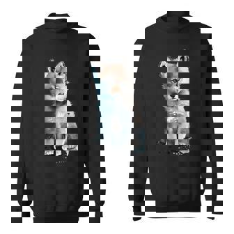 Bebé Lobo Animalida Silvestre Lobo Lovers Lindo Lobo Cachorro Camisa de entrenamiento - Regaloses