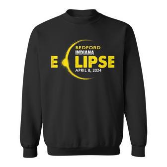 Bedford Indiana Total Solar Eclipse 2024 Sweatshirt - Thegiftio UK