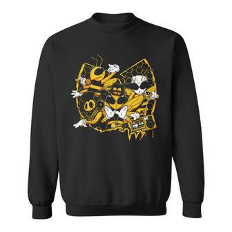 Bees Hip Hop Old School Rap Sweatshirt - Monsterry DE