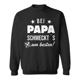 Bei Papa Schmeckts Best Chef Dad Sweatshirt - Geschenkecke