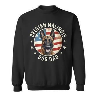 Belgian Malinois For Men Belgian Malinois Dog Dad Sweatshirt - Seseable