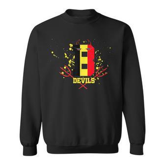 Belgium Devils Soccer Sport Sweatshirt - Monsterry CA