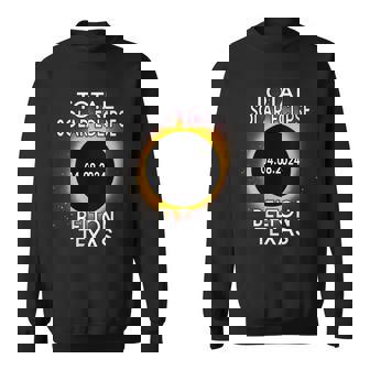 Belton Texas Path Of Totality Total Solar Eclipse 2024 Sweatshirt - Monsterry